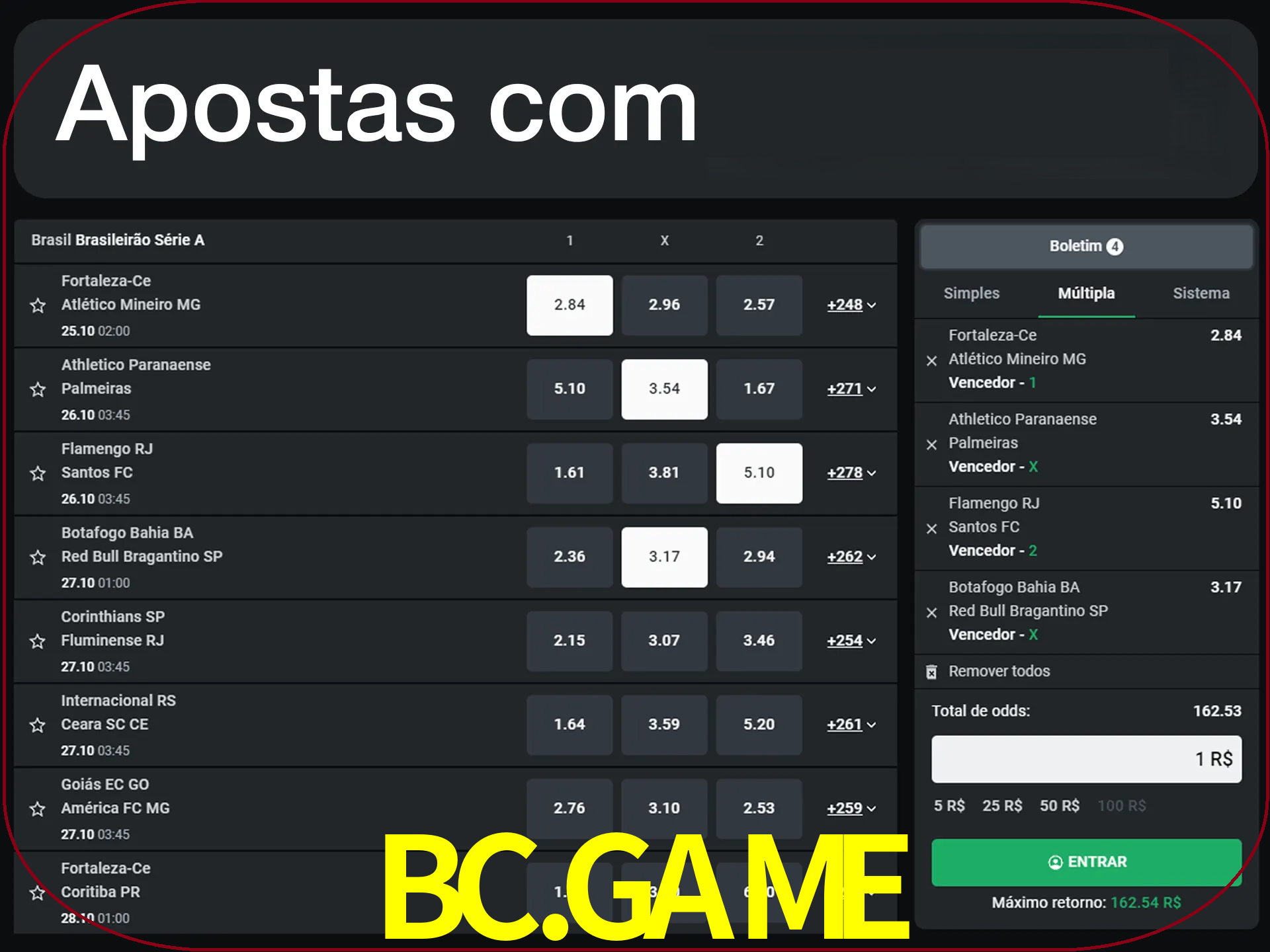 Aposte em vários diciplines com LeonBet.