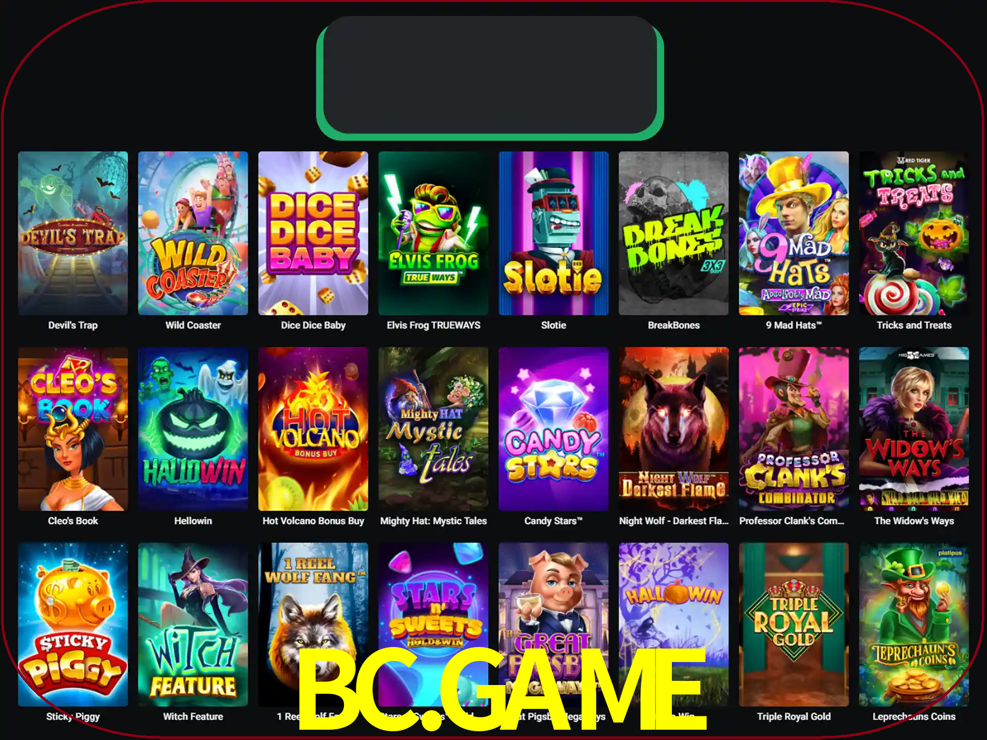 Procure por seus amados jogos de slot.