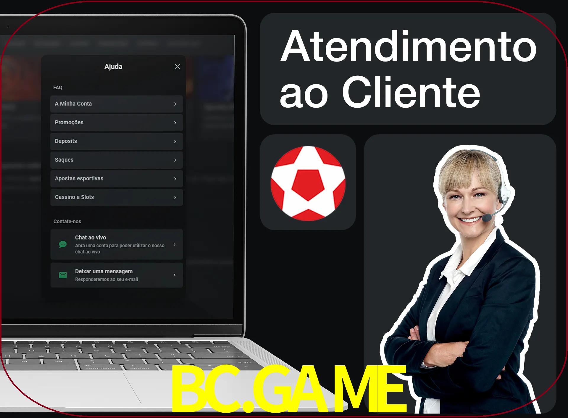 Você pode pedir nosso apoio para ajudar.