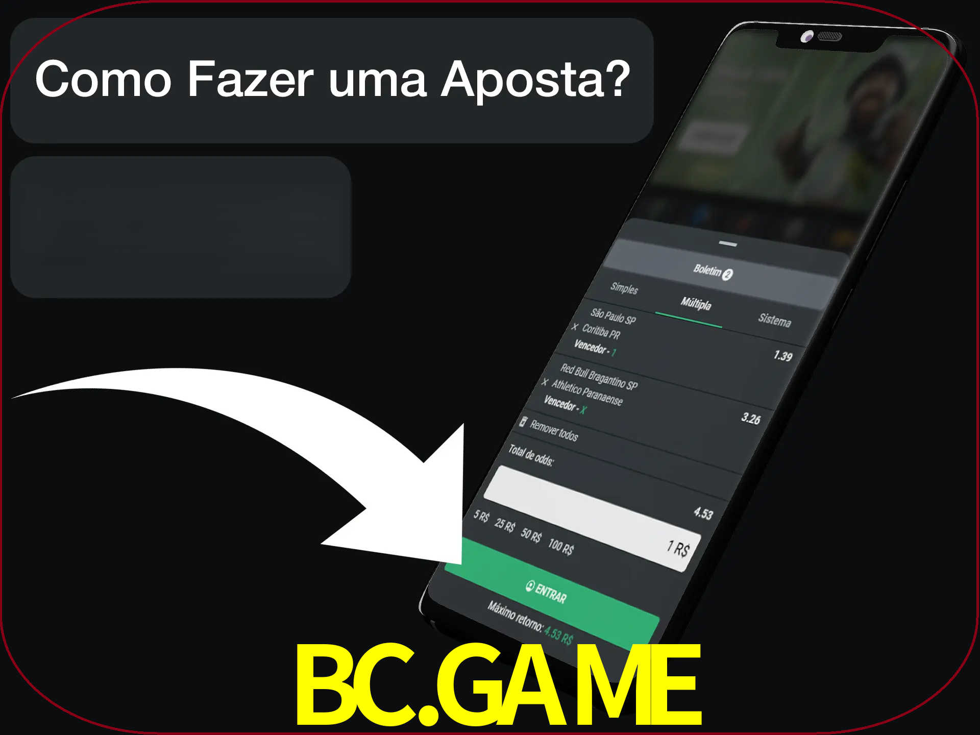 Preencha sua aposta e aguarde o resultado.